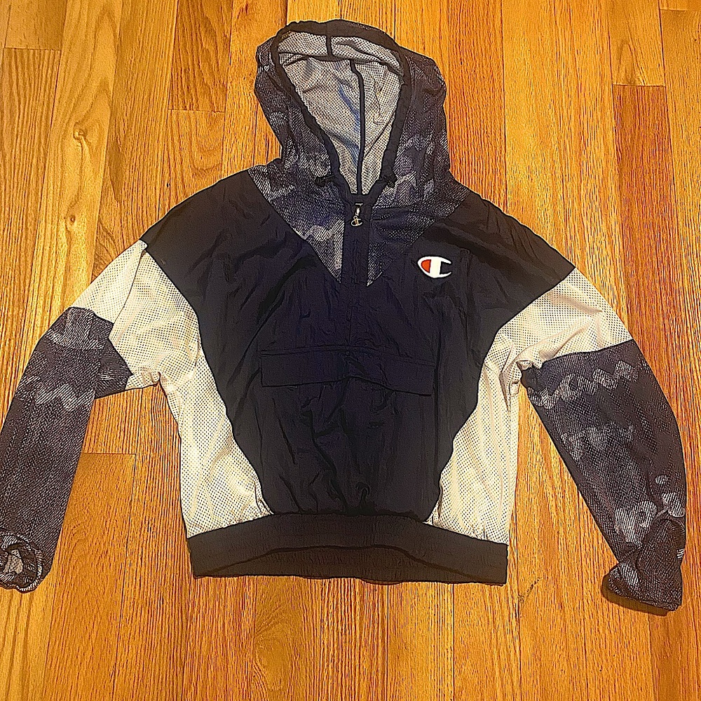 Champion Quarter Zip Windbreaker
